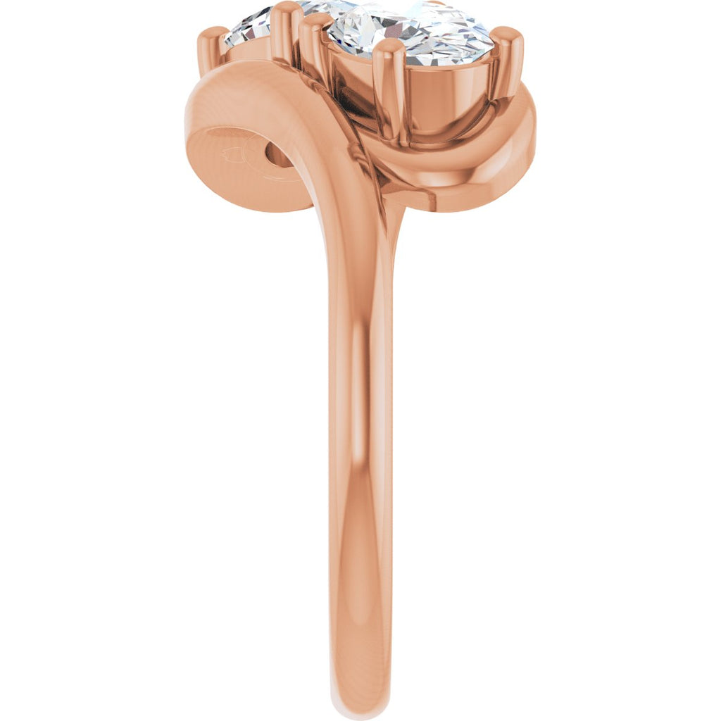 Two Stone Diamond Ring