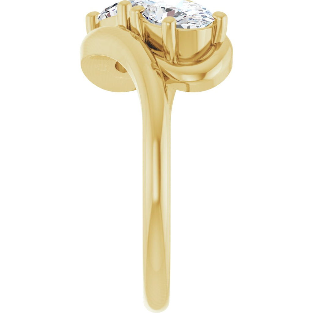 Two Stone Diamond Ring