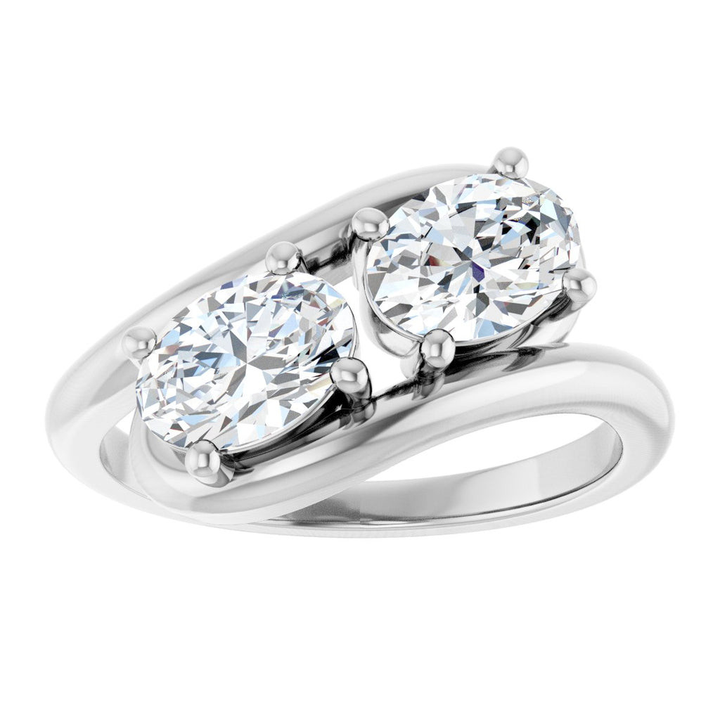 Two Stone Diamond Ring