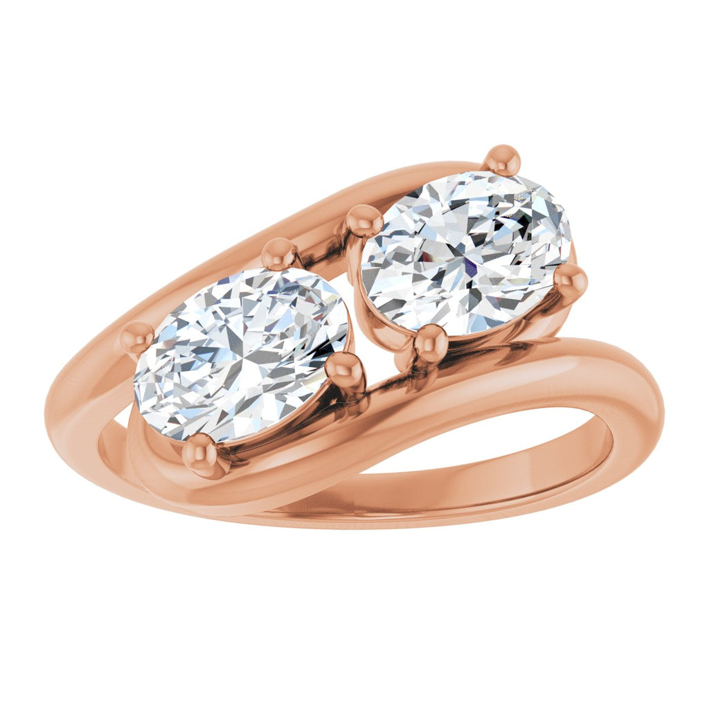Two Stone Diamond Ring