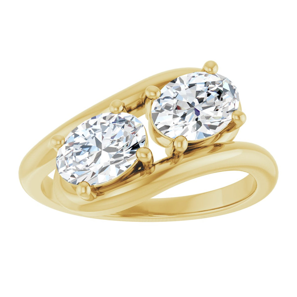 Two Stone Diamond Ring