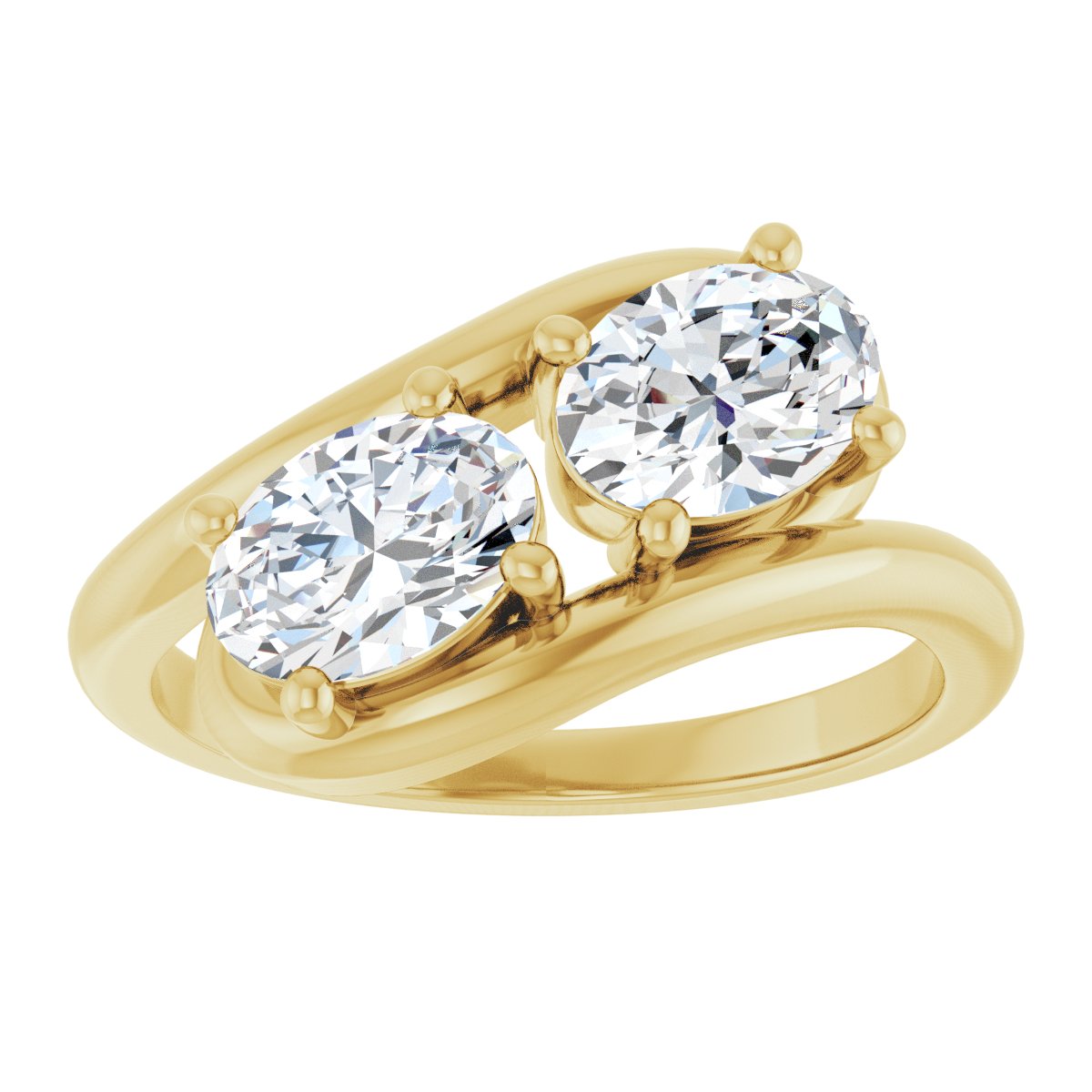 Two Stone Diamond Ring