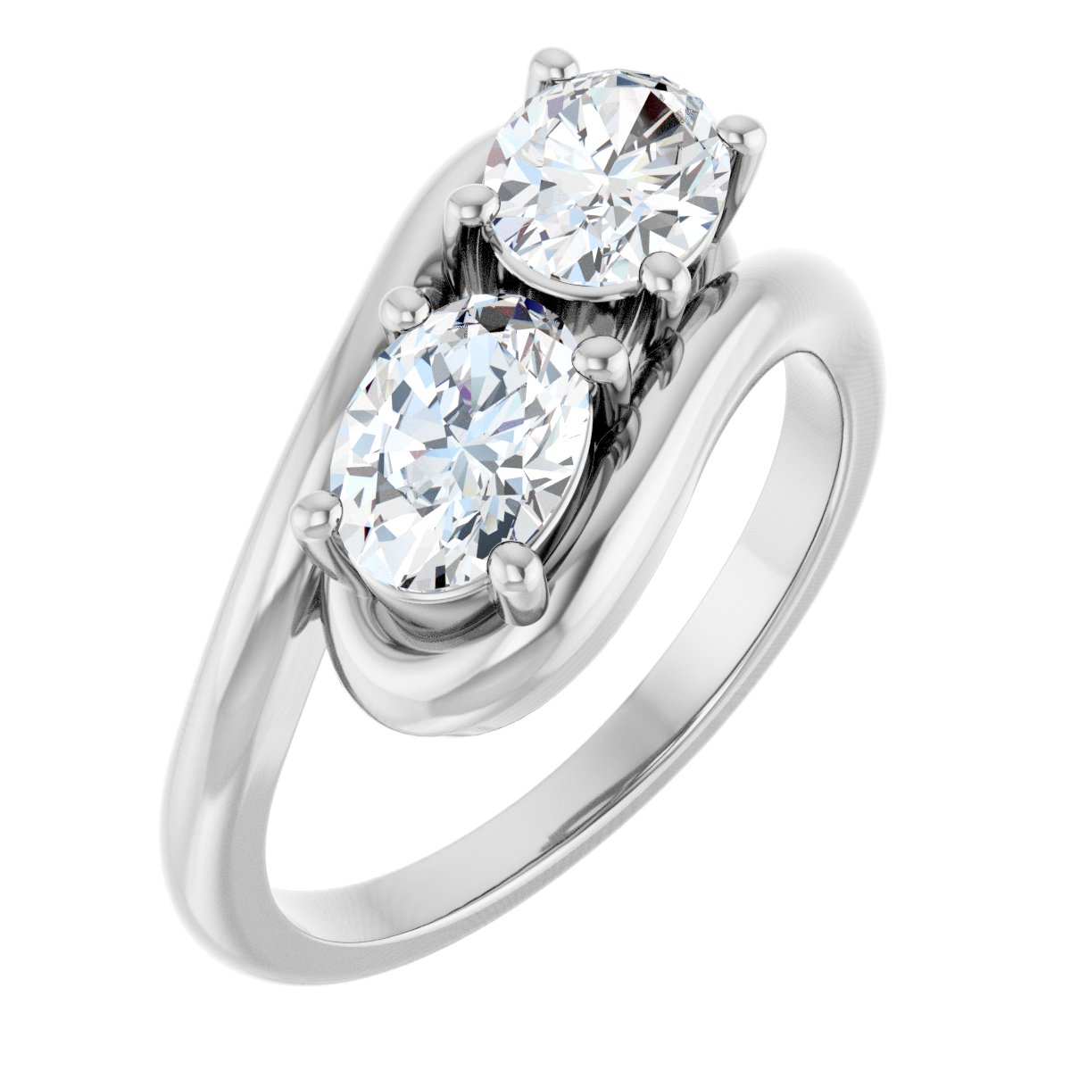 Two Stone Diamond Ring