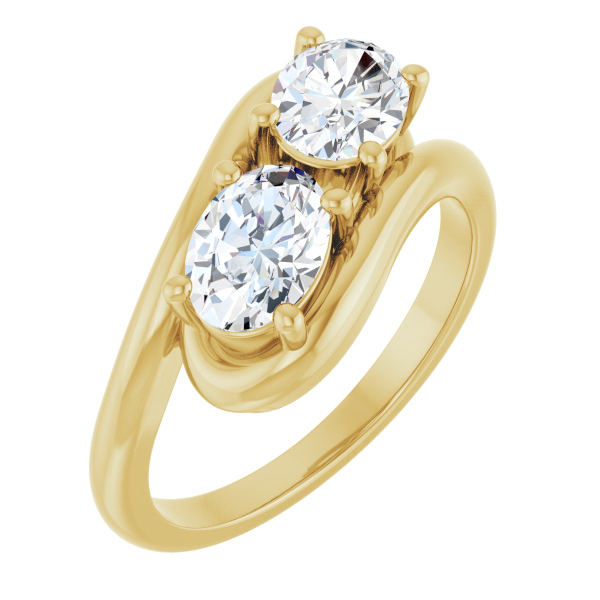 Two Stone Diamond Ring