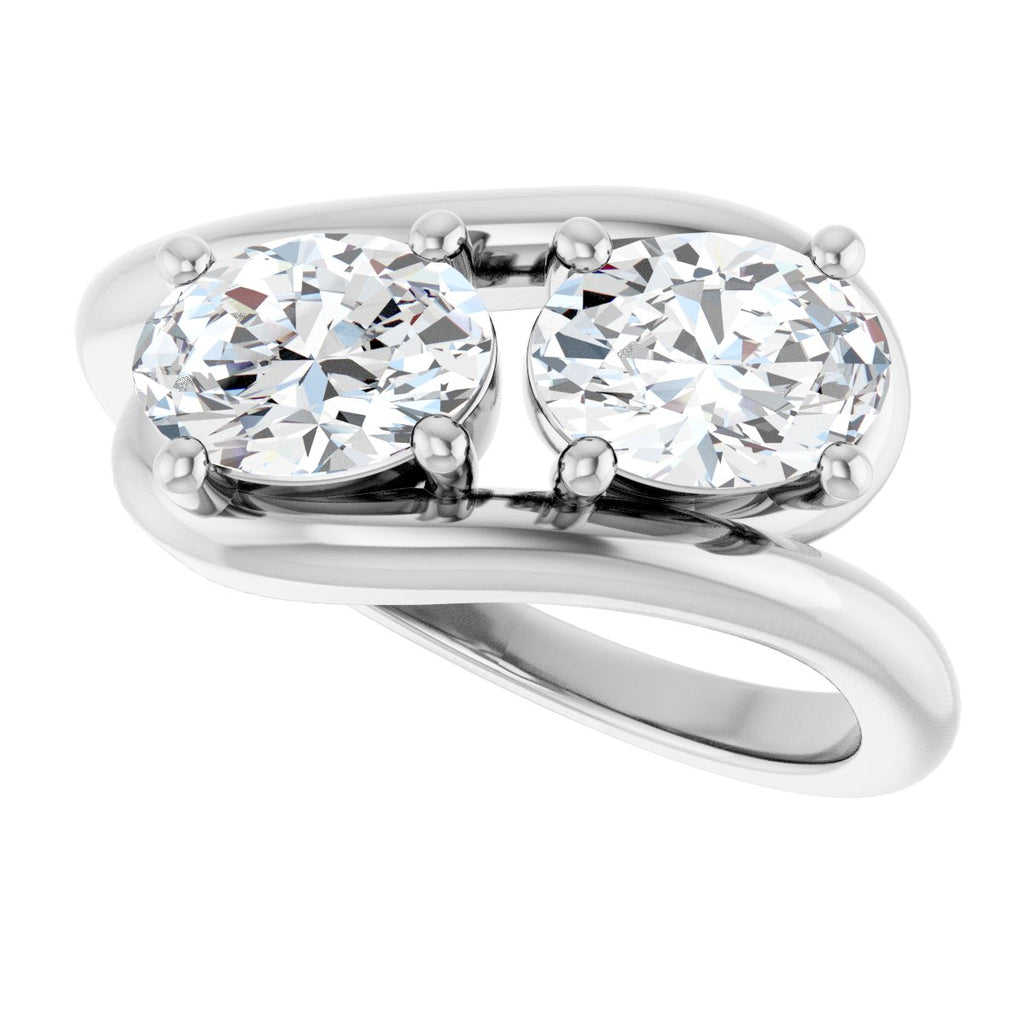 Two Stone Diamond Ring