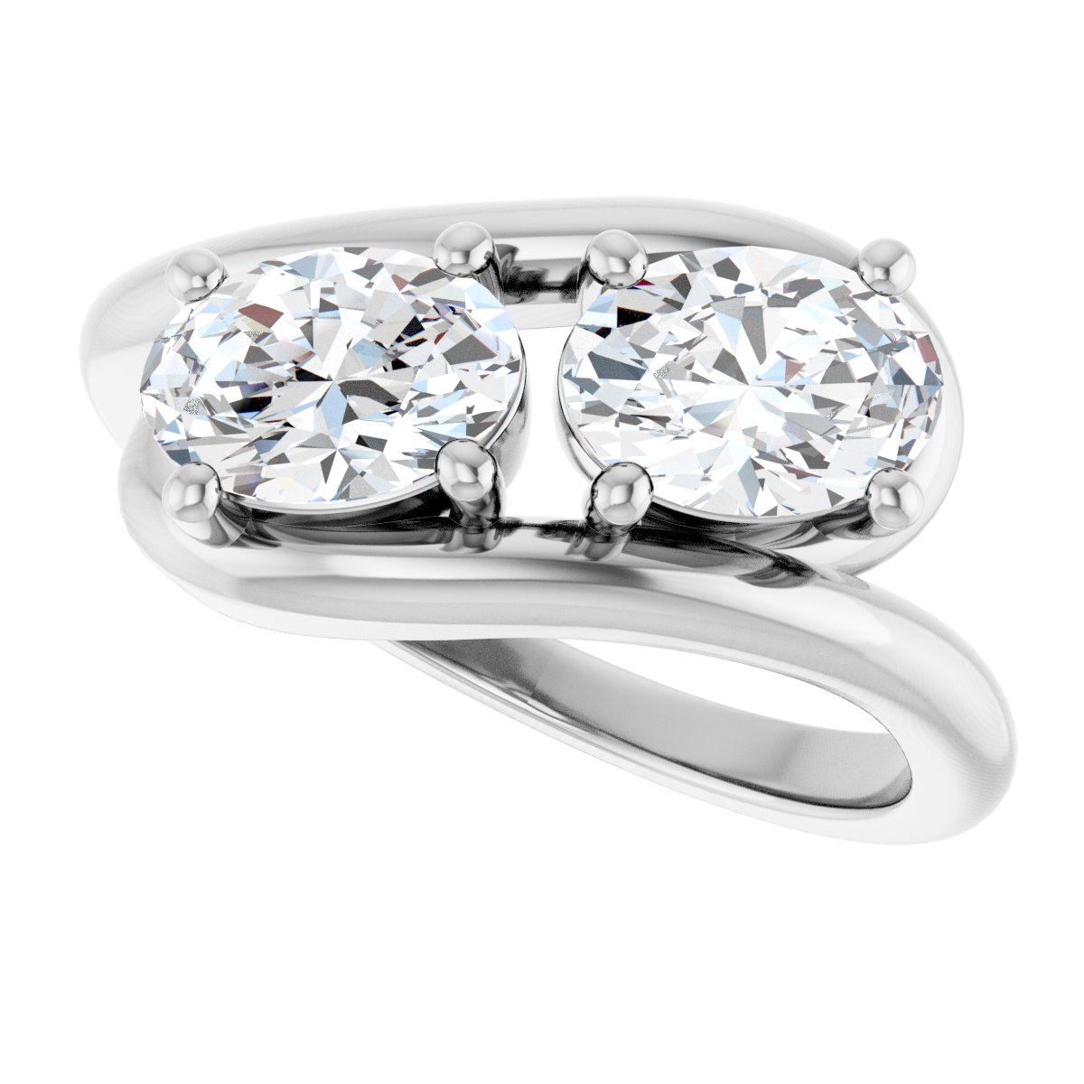 Two Stone Diamond Ring