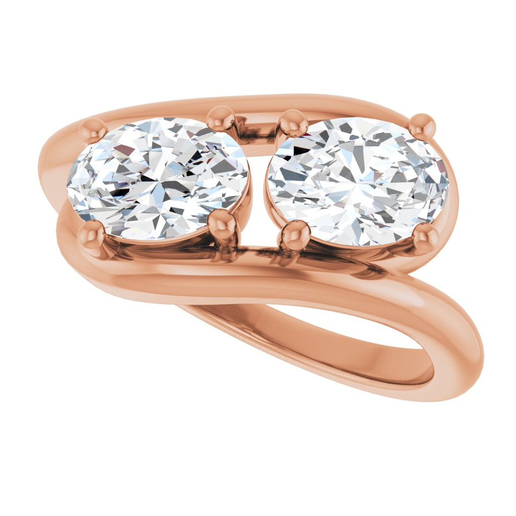 Two Stone Diamond Ring