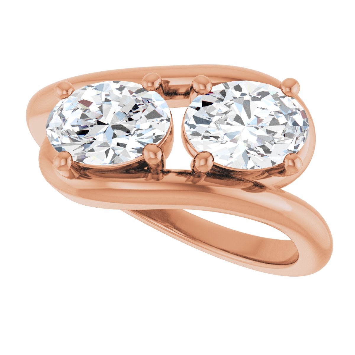 Two Stone Diamond Ring