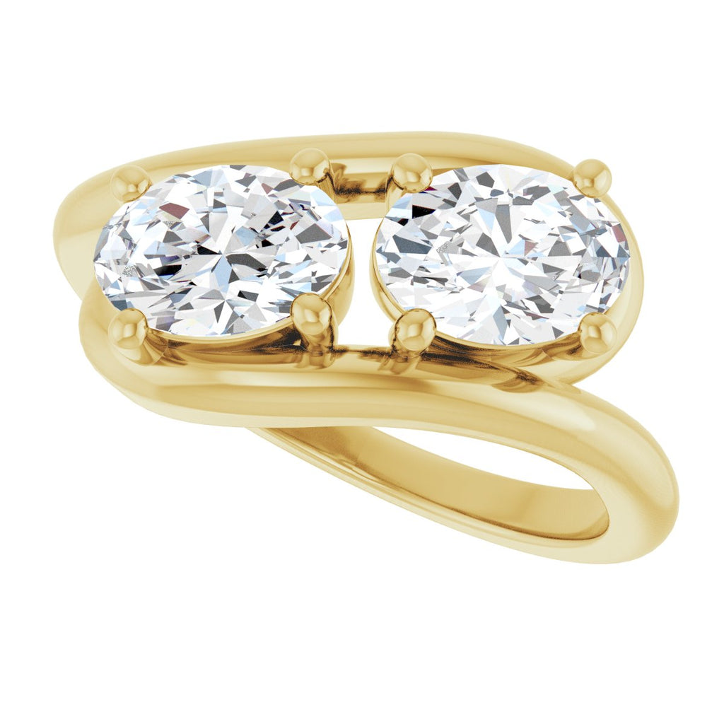 Two Stone Diamond Ring