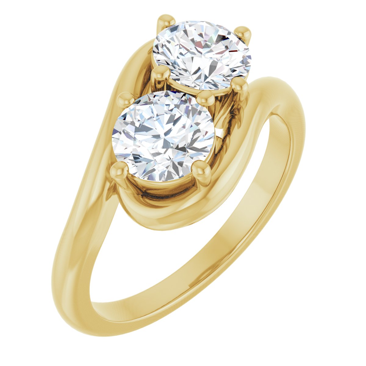 Two Stone Diamond Ring