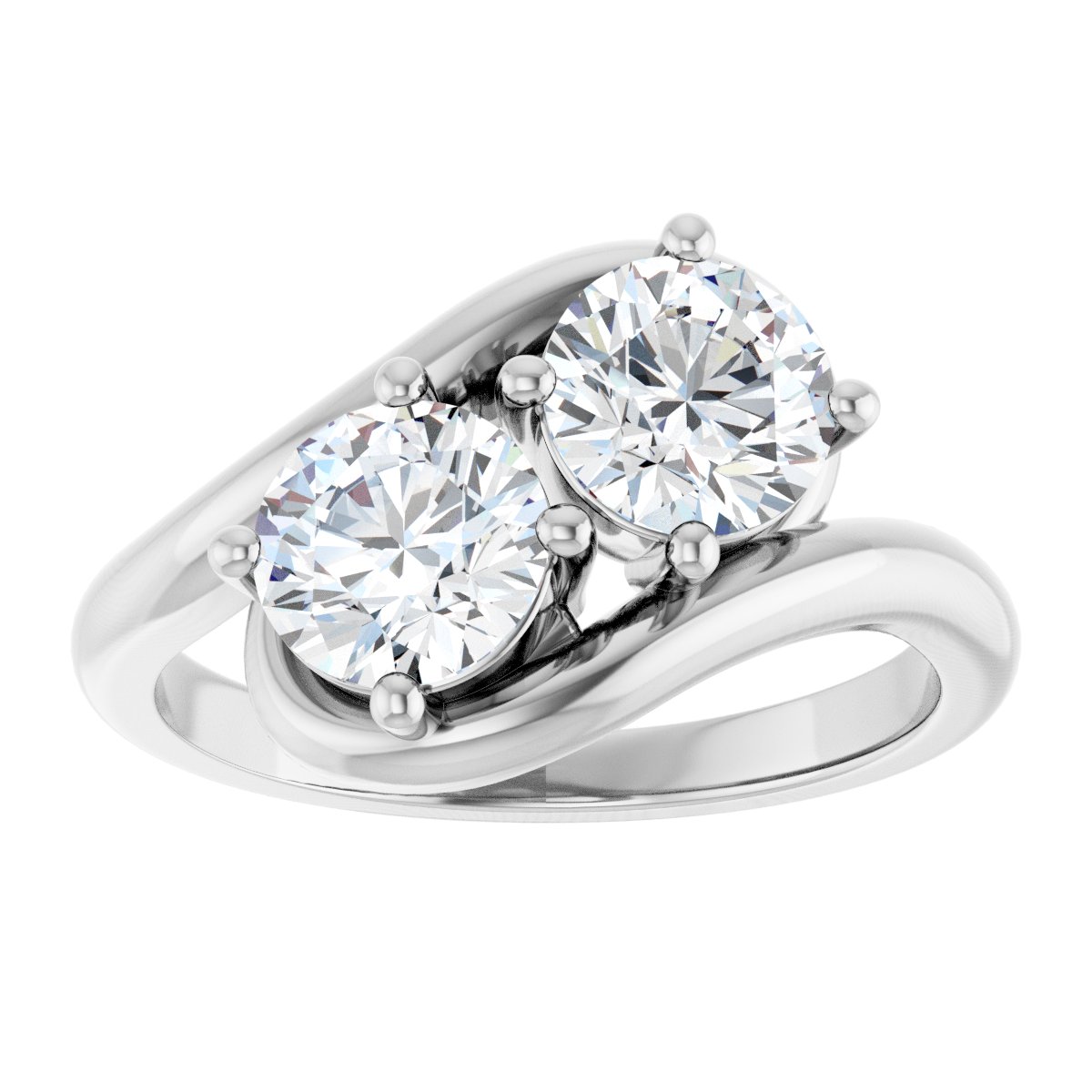 Two Stone Diamond Ring