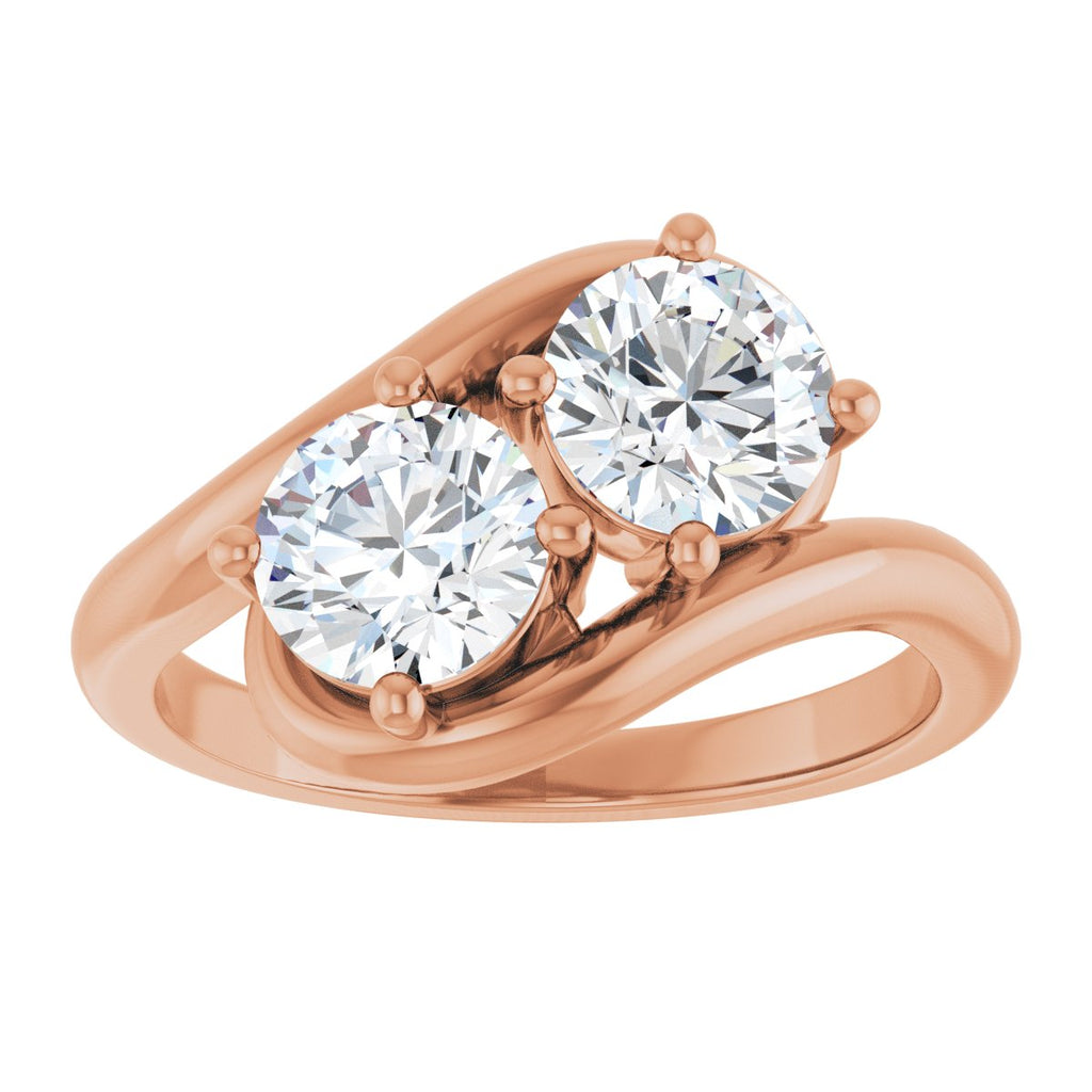 Two Stone Diamond Ring