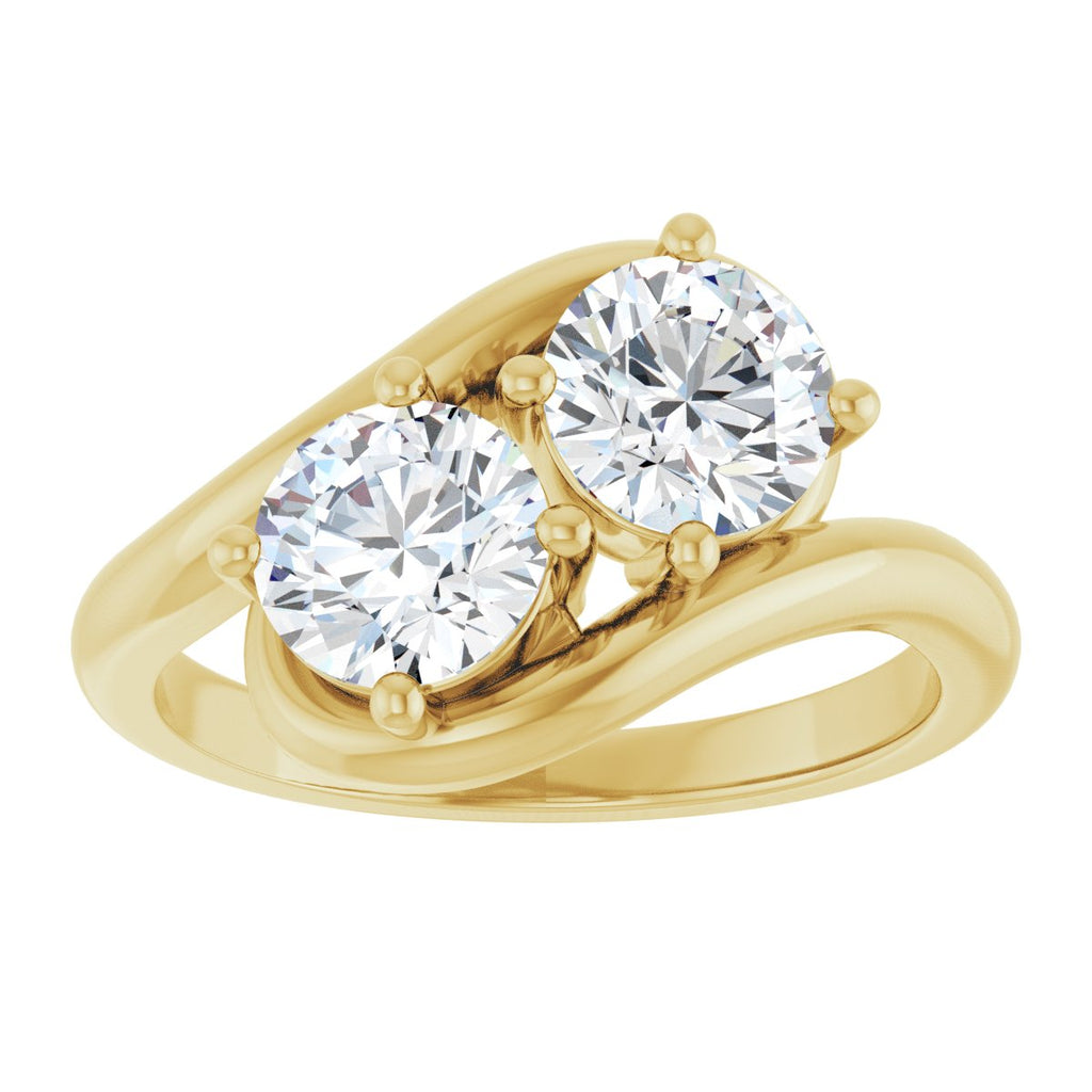 Two Stone Diamond Ring