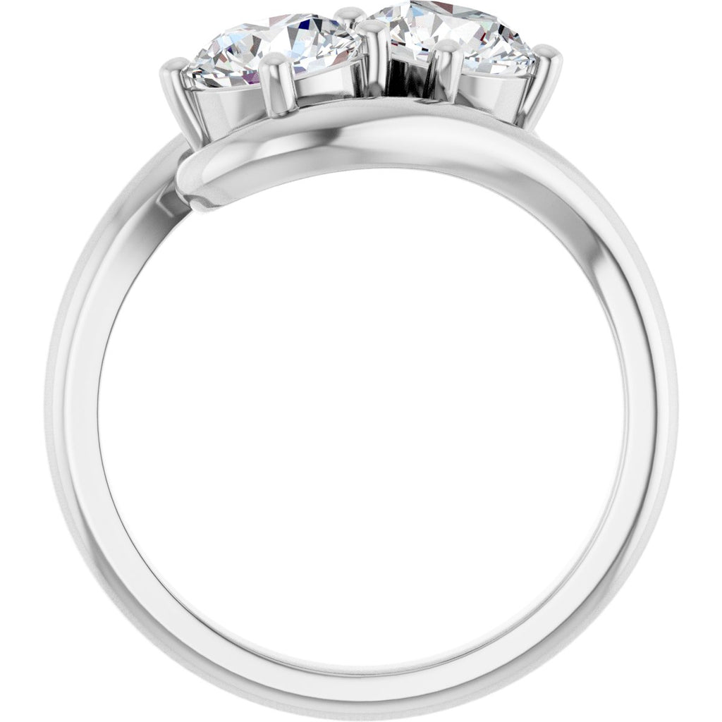 Two Stone Diamond Ring