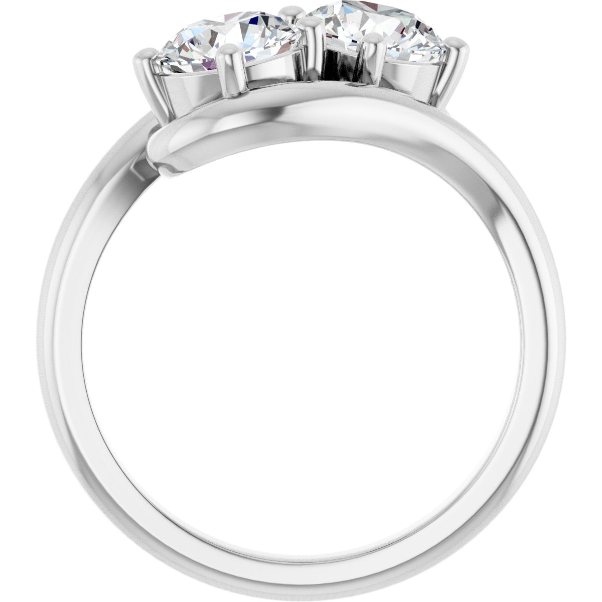 Two Stone Diamond Ring