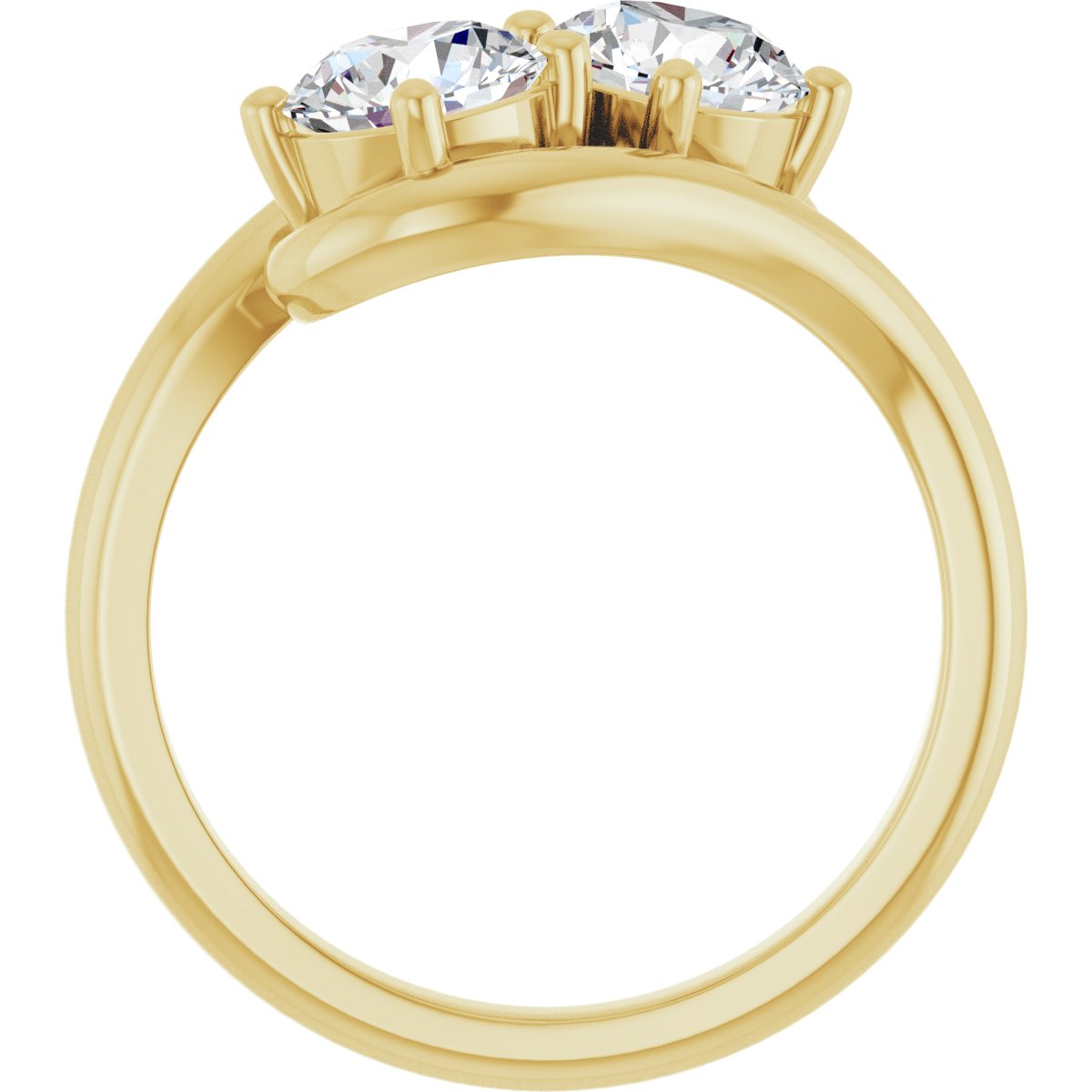 Two Stone Diamond Ring