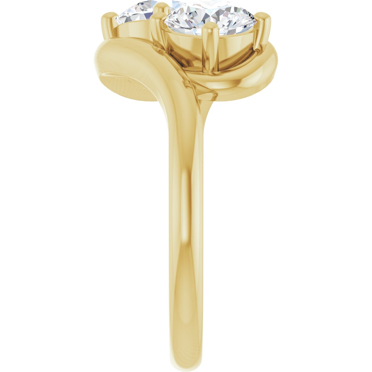 Two Stone Diamond Ring