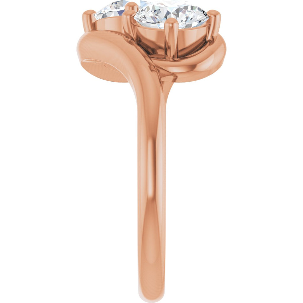 Two Stone Diamond Ring