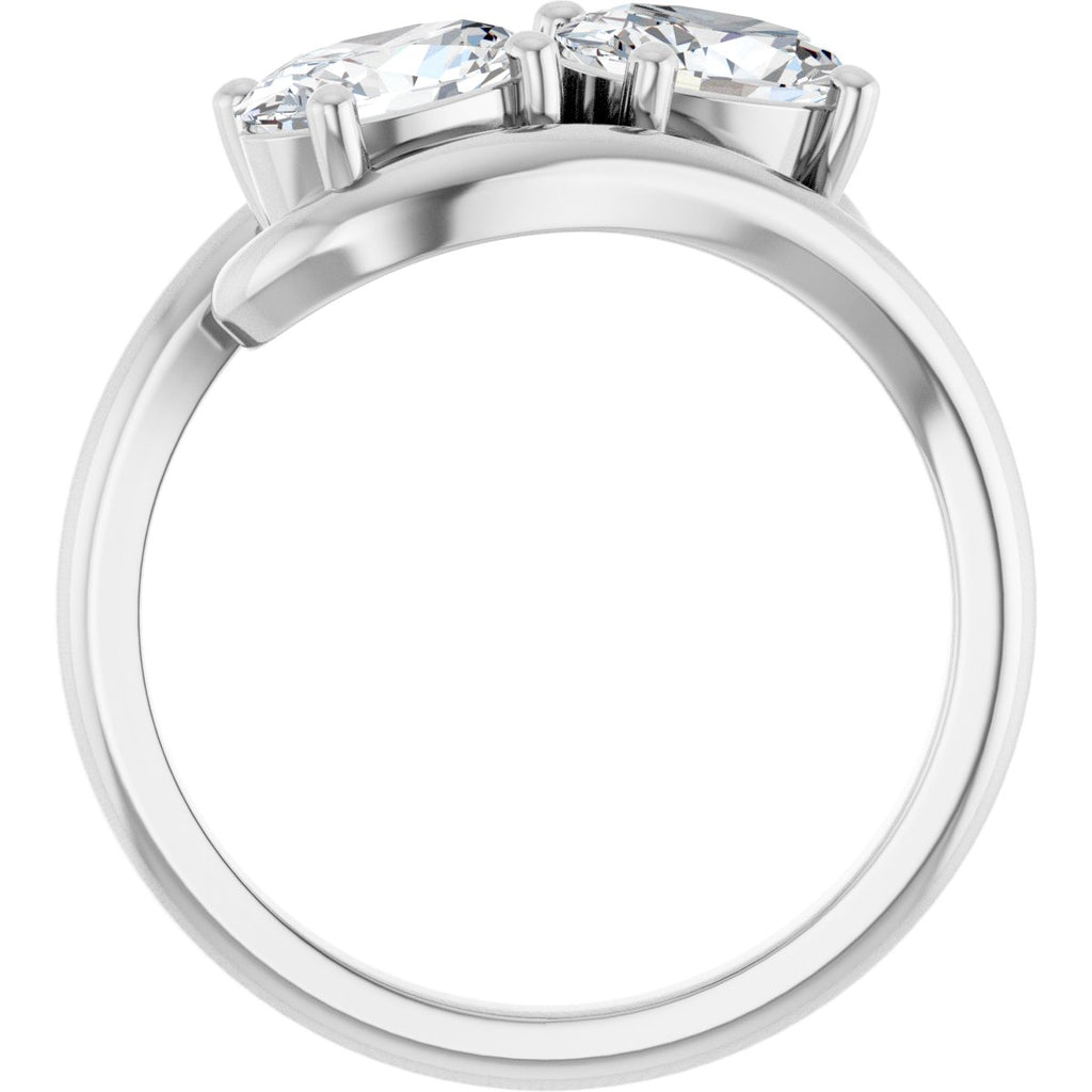 Two Stone Diamond Ring