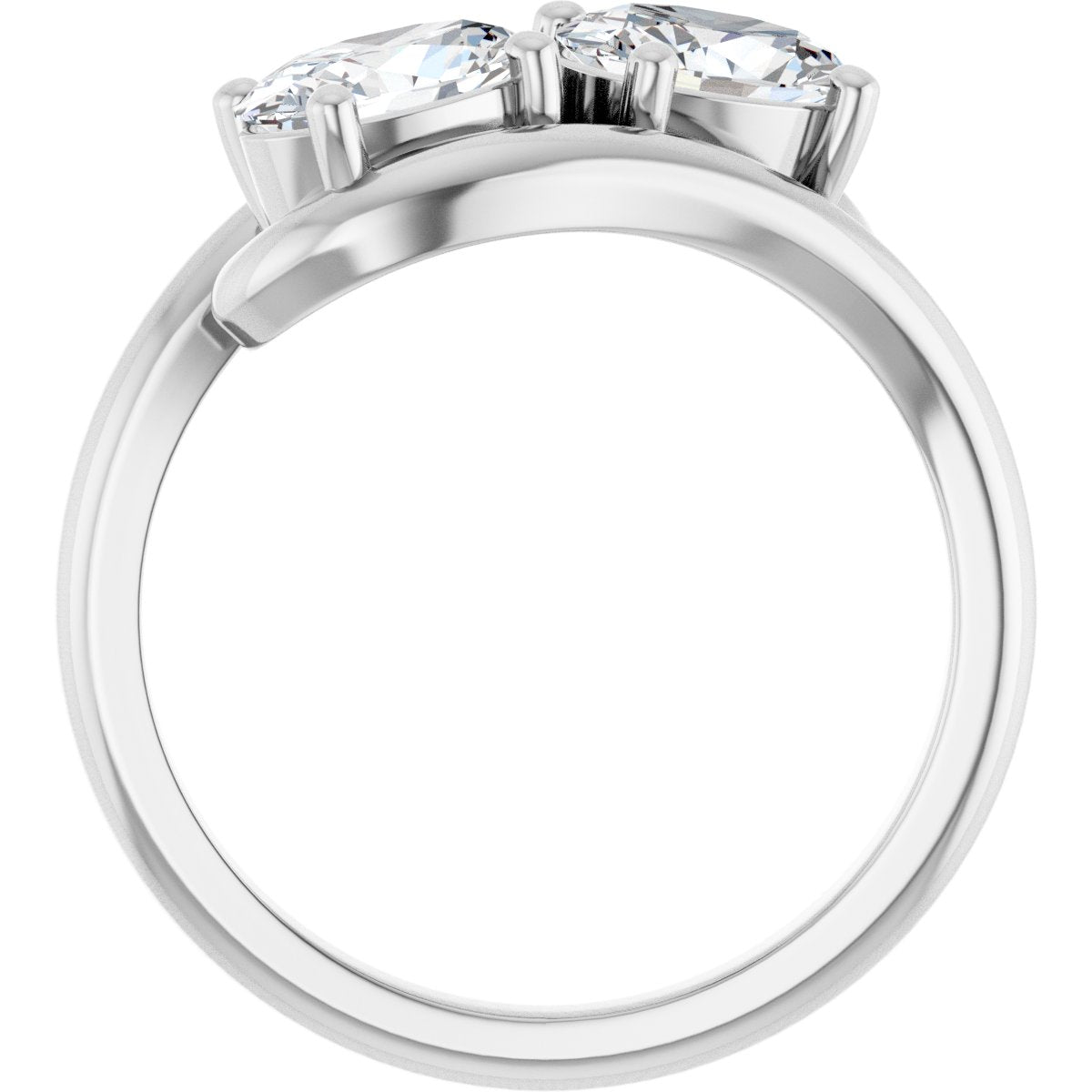 Two Stone Diamond Ring