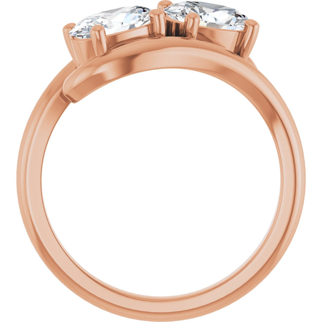 Two Stone Diamond Ring