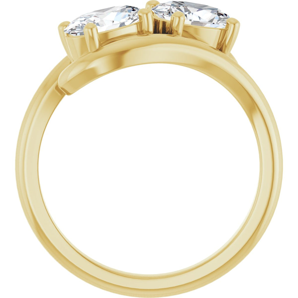 Two Stone Diamond Ring