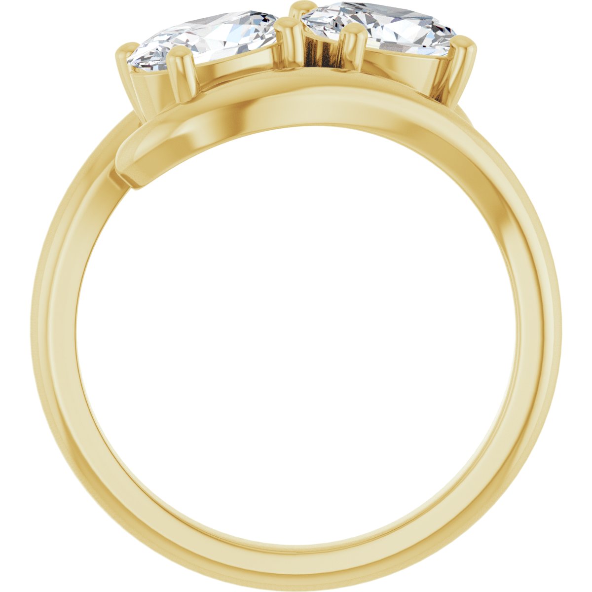 Two Stone Diamond Ring