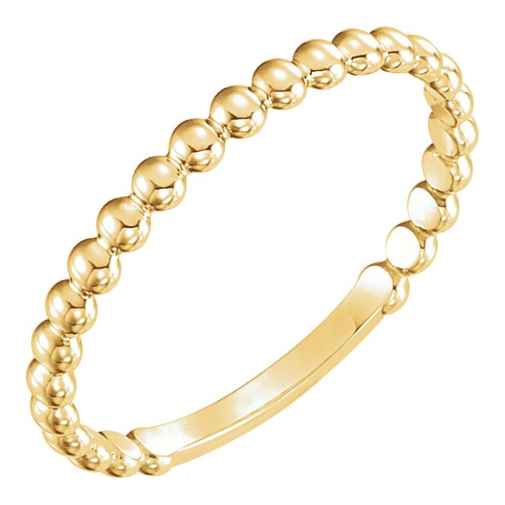 Stackable Beaded Ring