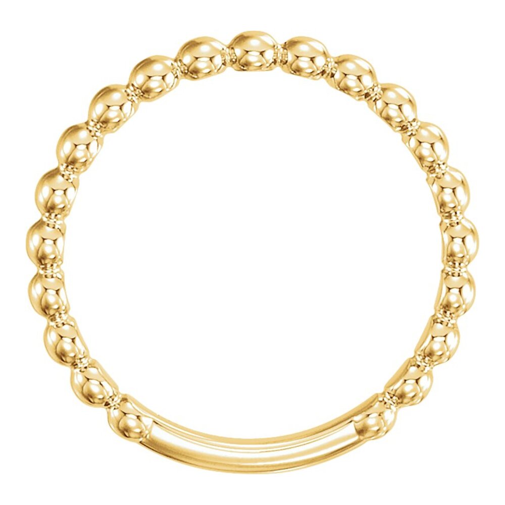 Stackable Beaded Ring