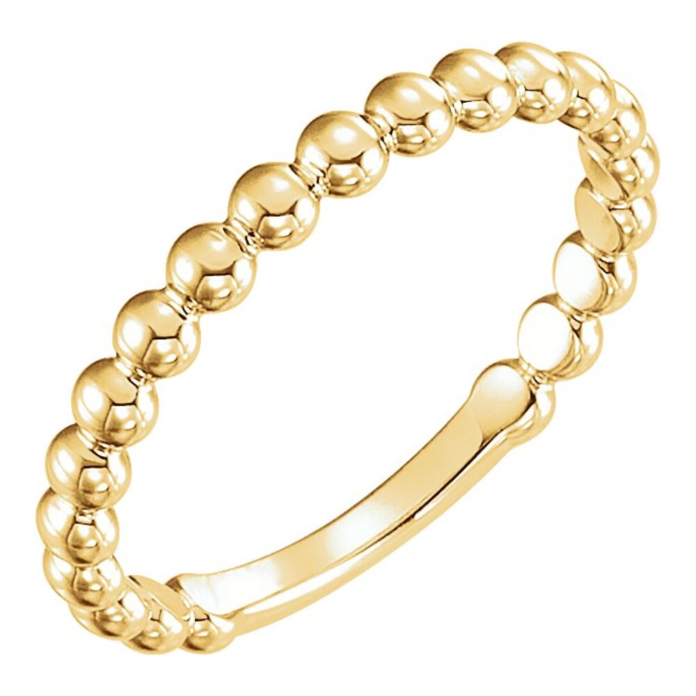 Stackable Beaded Ring