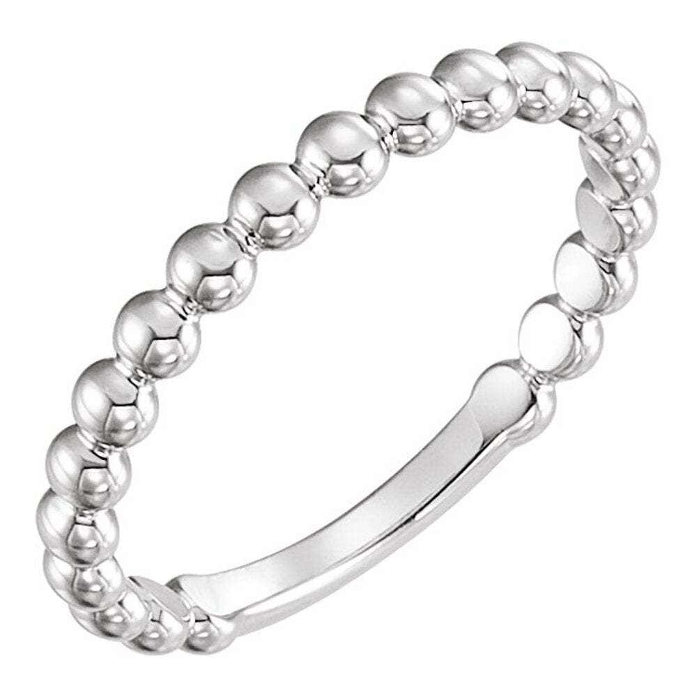 Stackable Beaded Ring