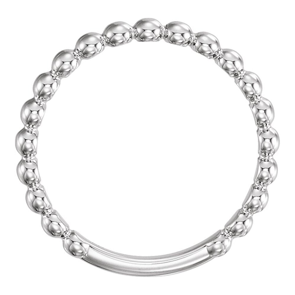 Stackable Beaded Ring
