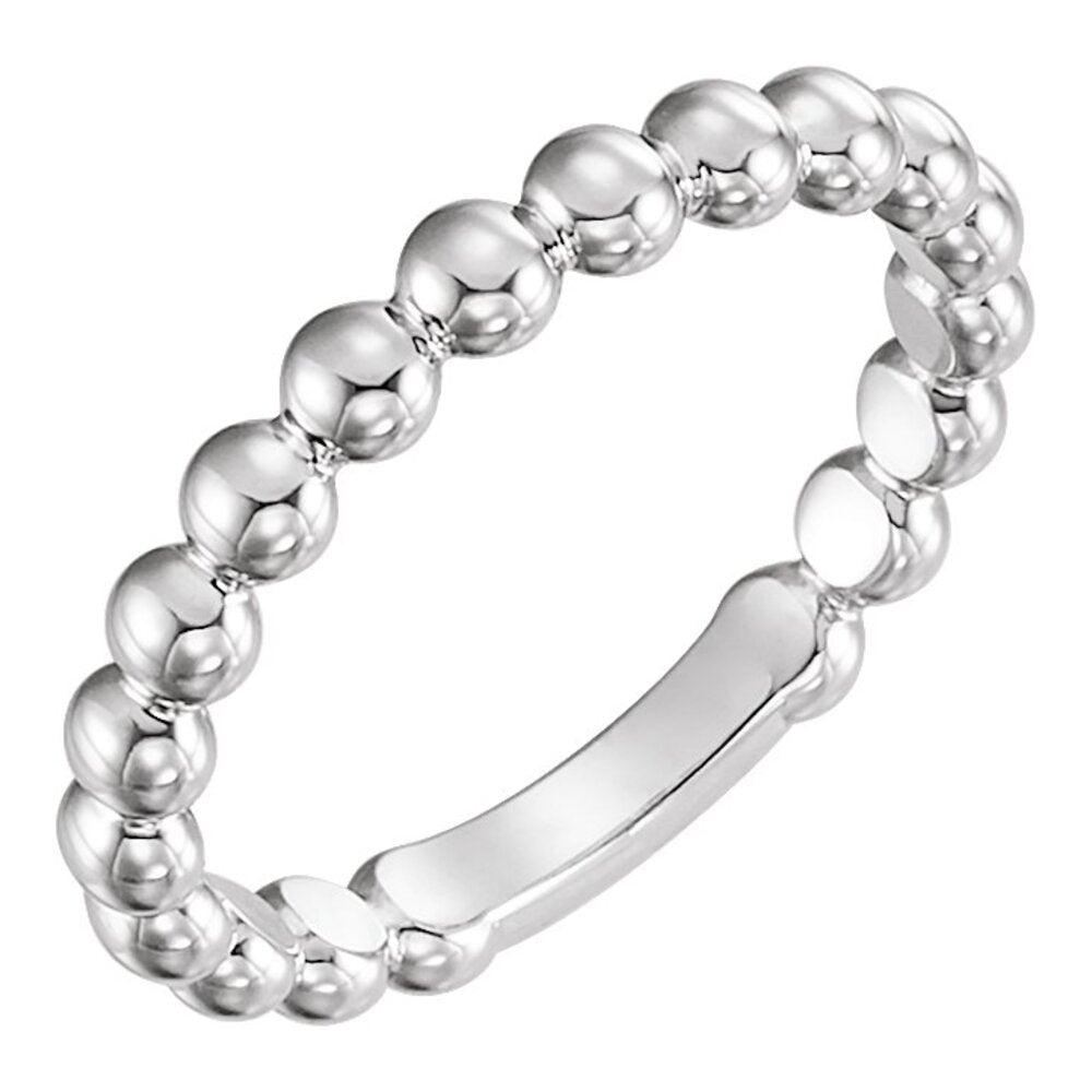 Stackable Beaded Ring