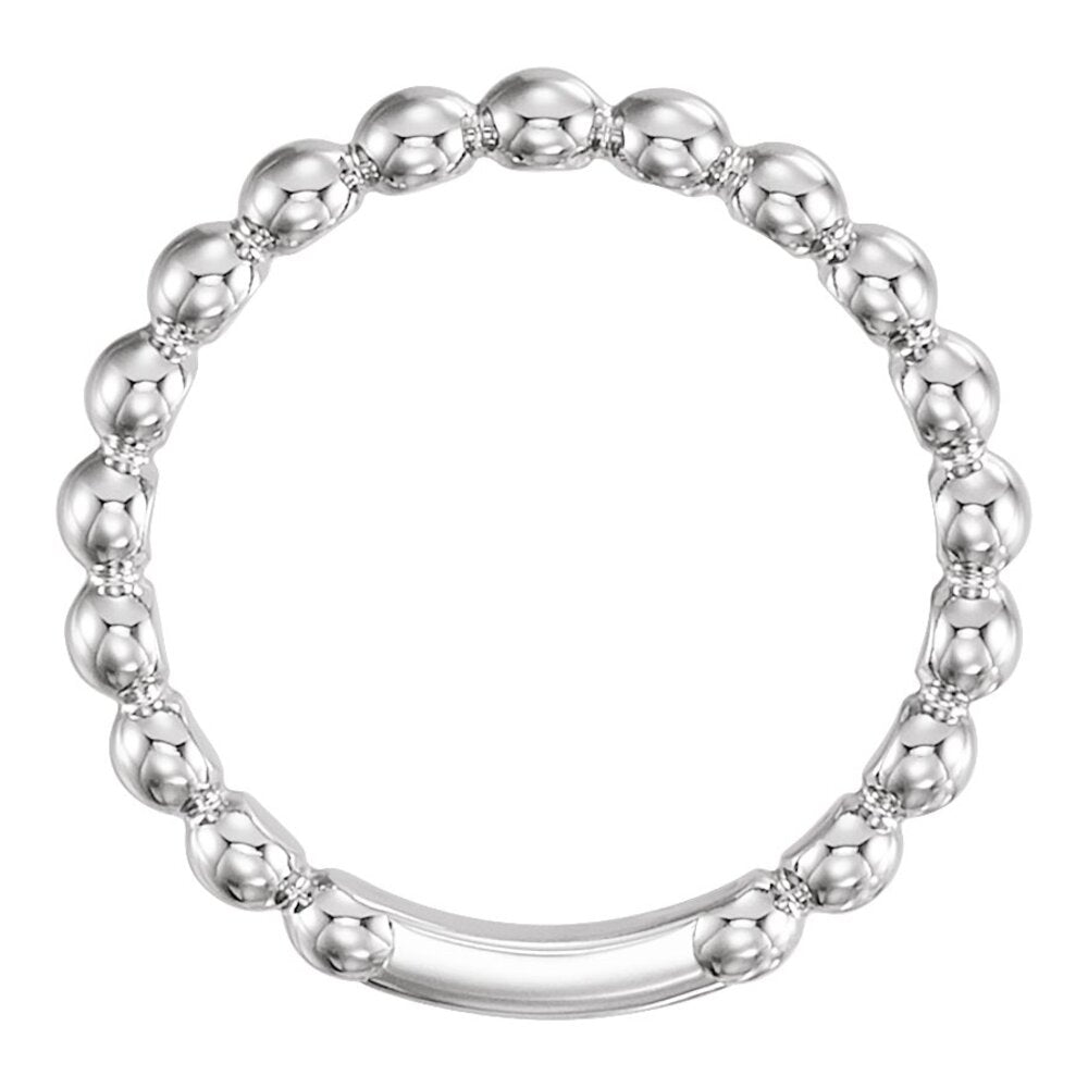 Stackable Beaded Ring