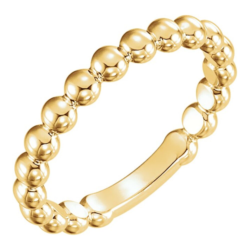 Stackable Beaded Ring