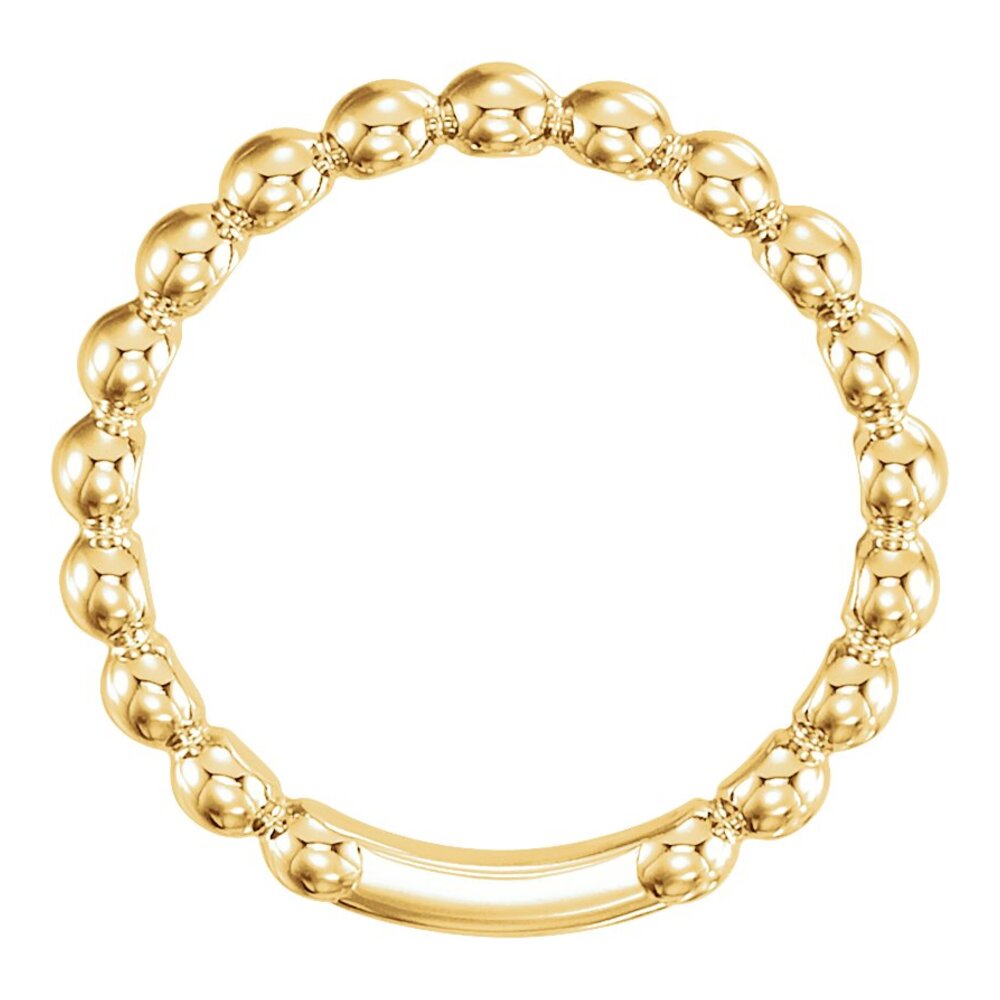 Stackable Beaded Ring