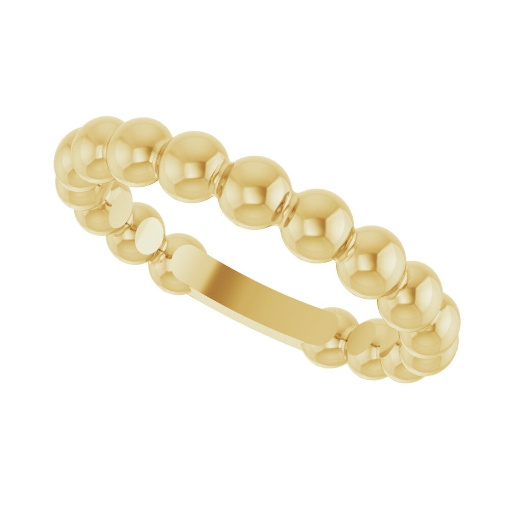 Stackable Beaded Ring