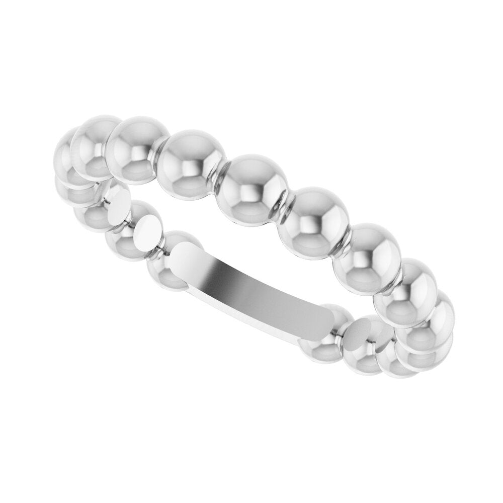 Stackable Beaded Ring