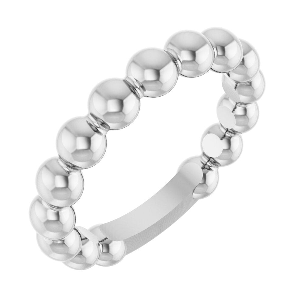 Stackable Beaded Ring