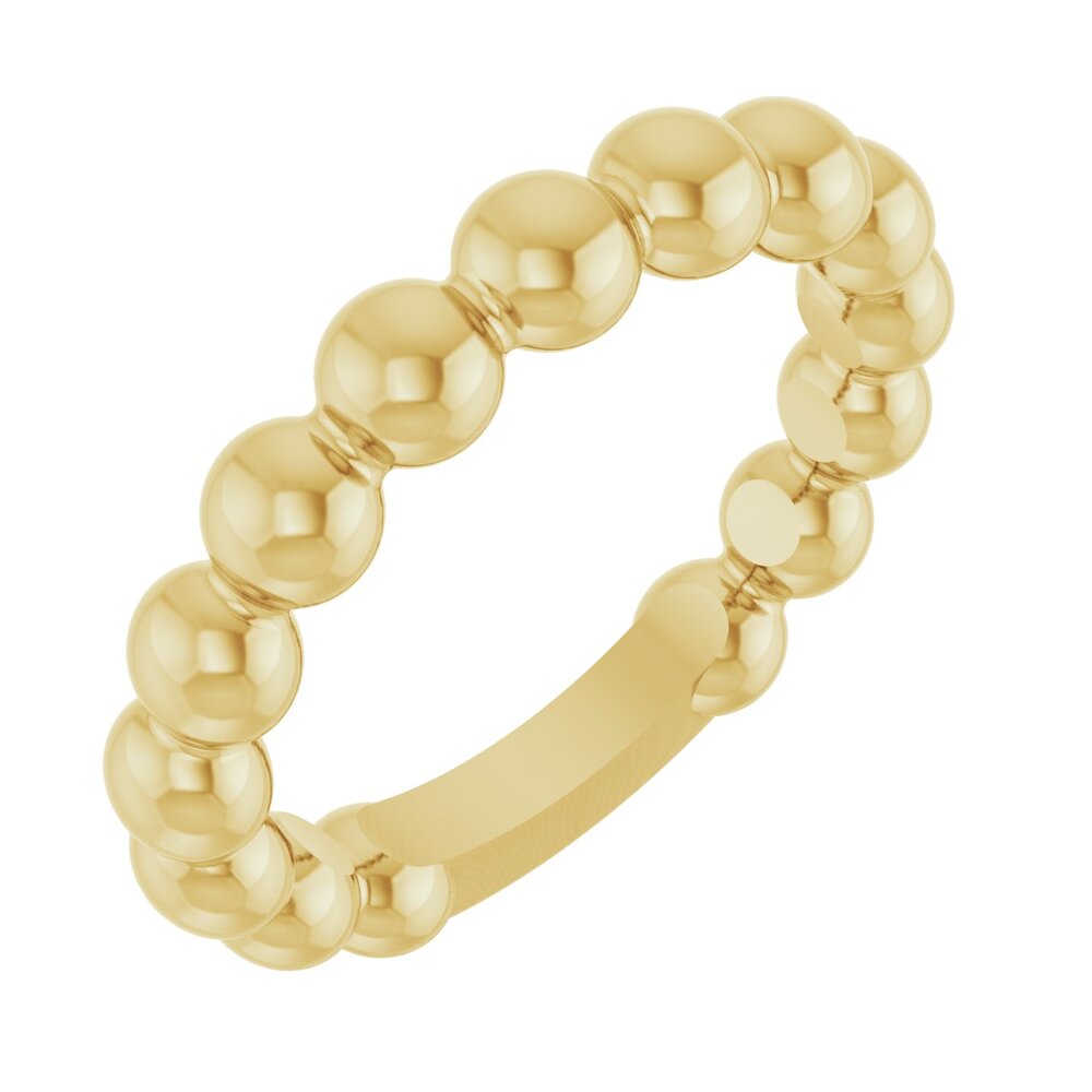 Stackable Beaded Ring