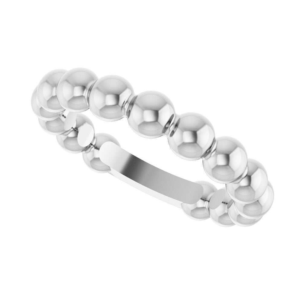 Stackable Beaded Ring