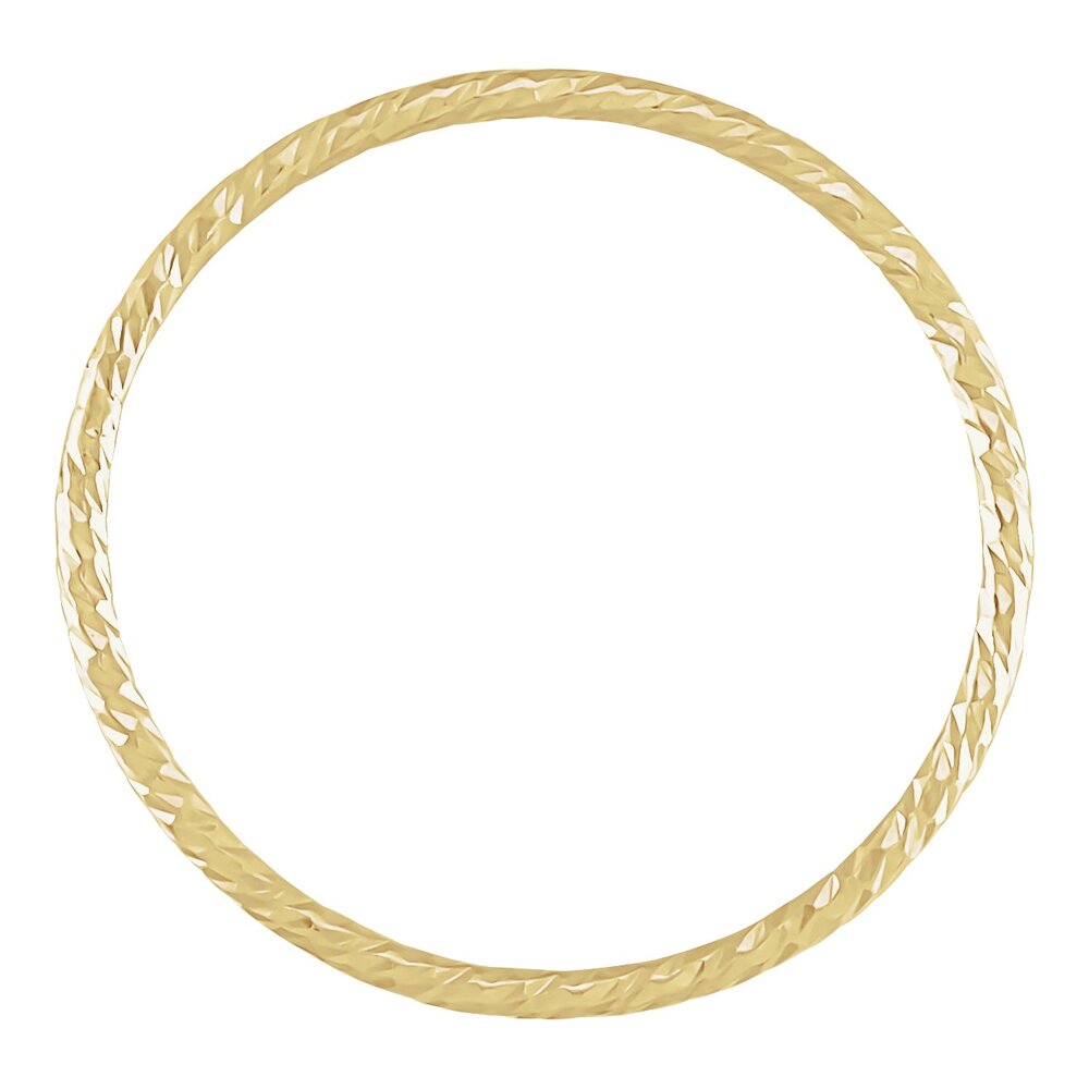 Faceted Stackable Ring
