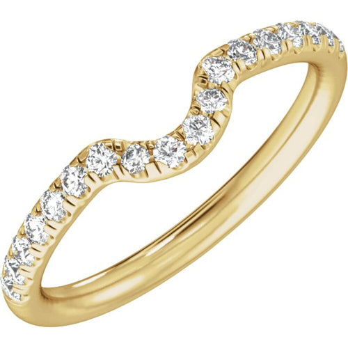 Claw-Prong Accented Band