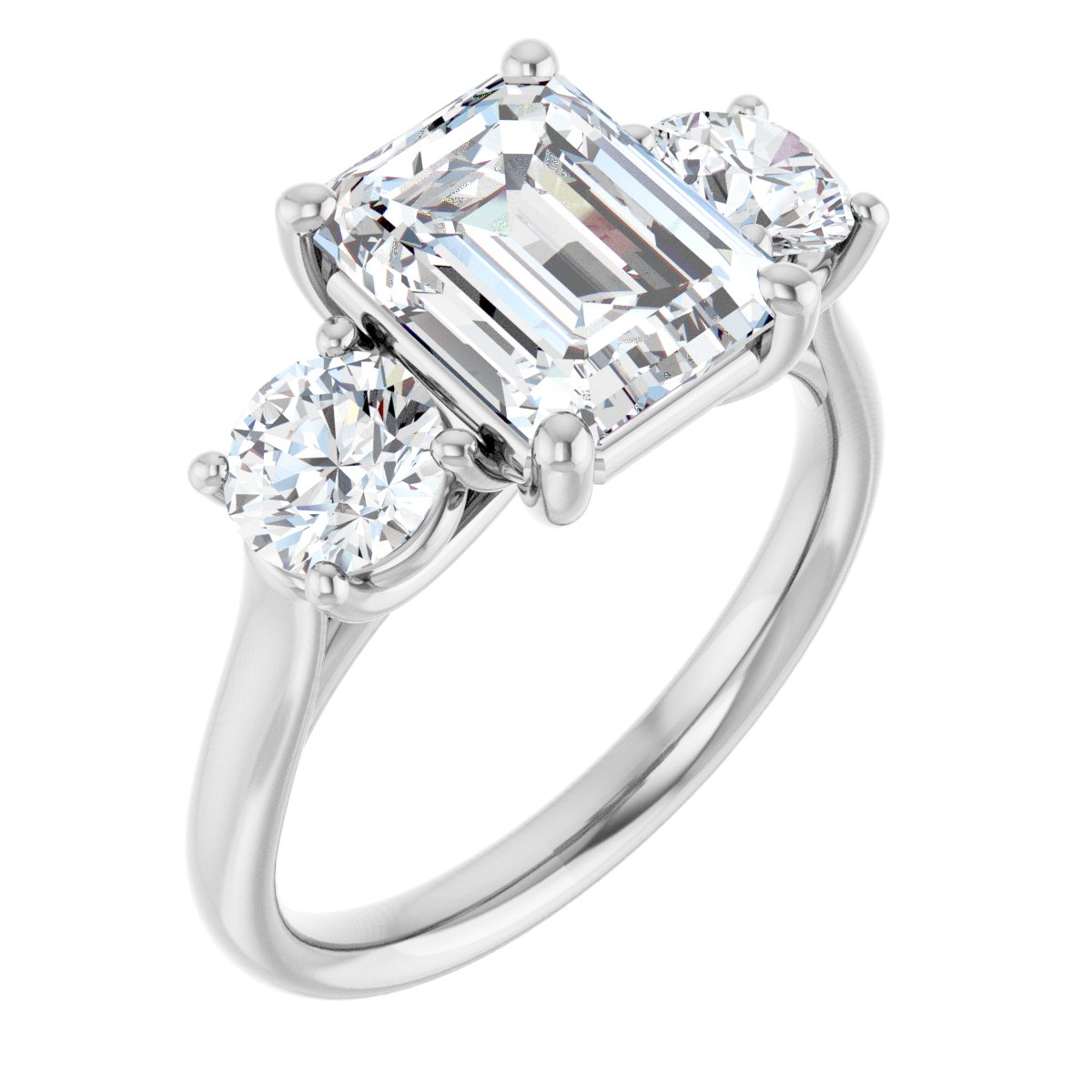 Three-Stone Engagement Ring
