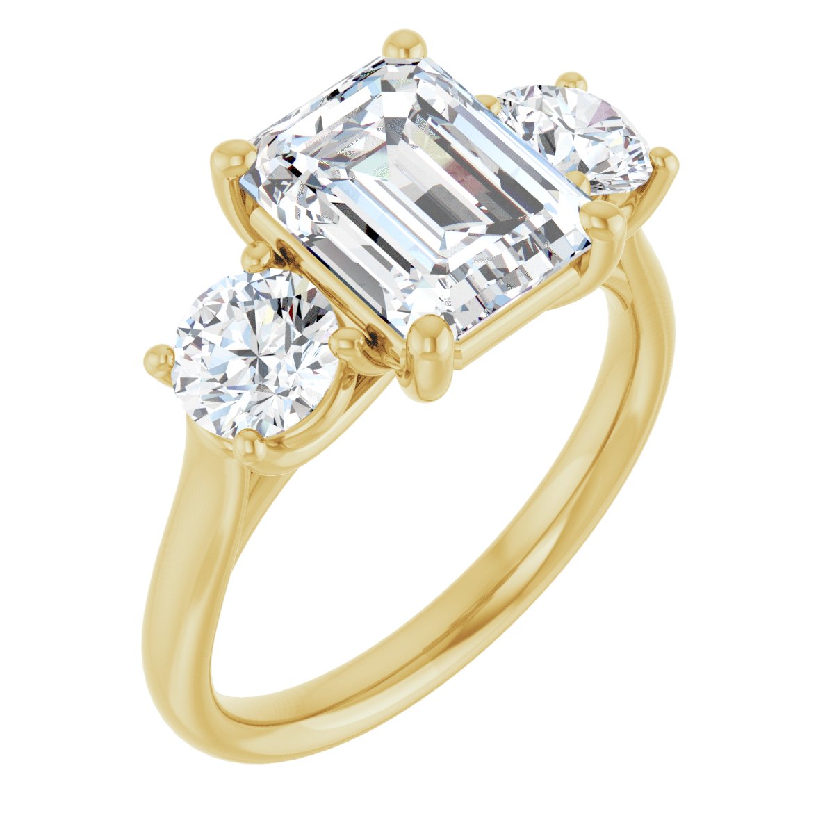 Three-Stone Engagement Ring