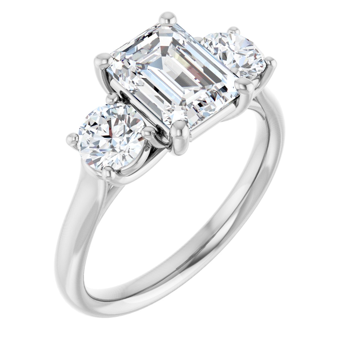 Three-Stone Engagement Ring