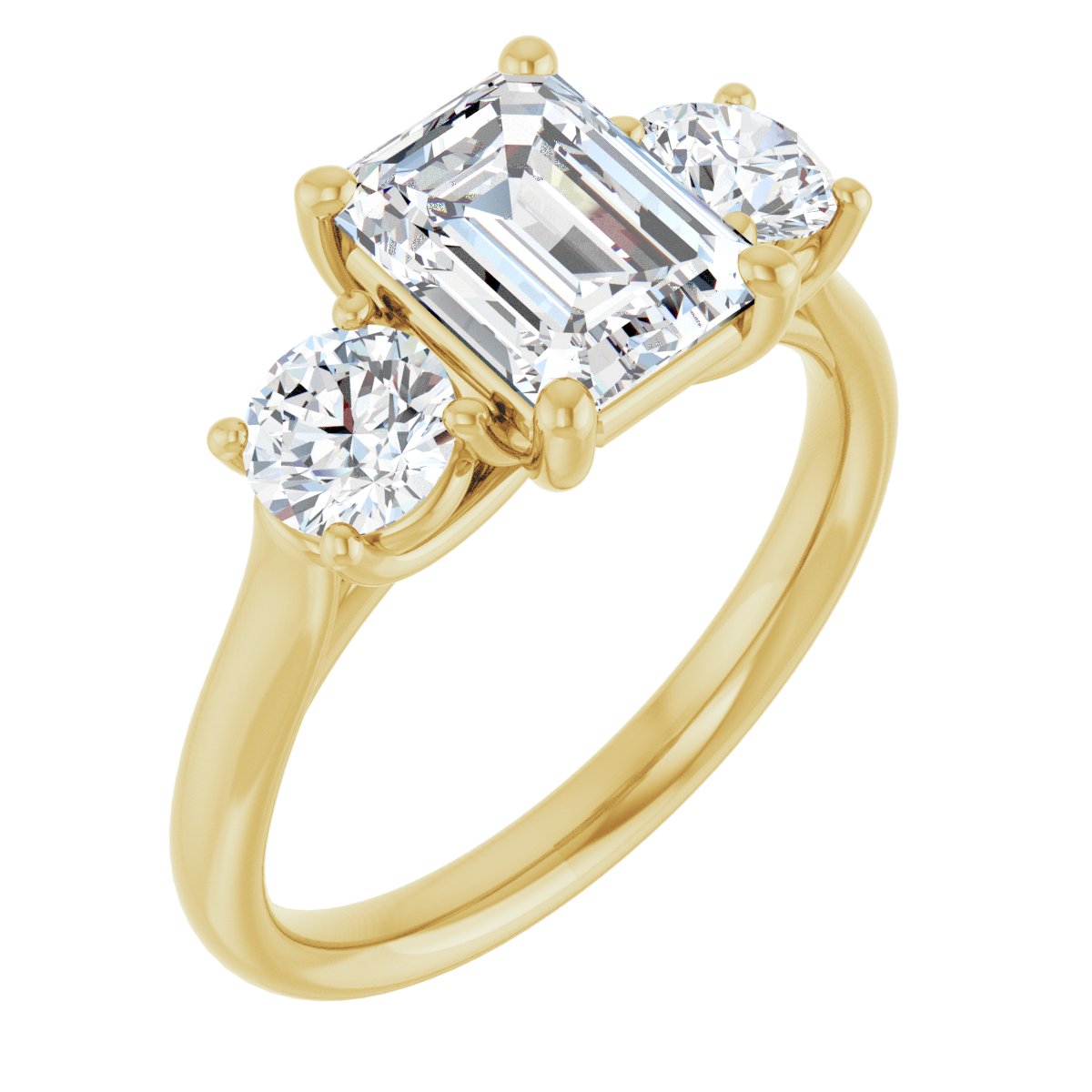 Three-Stone Engagement Ring