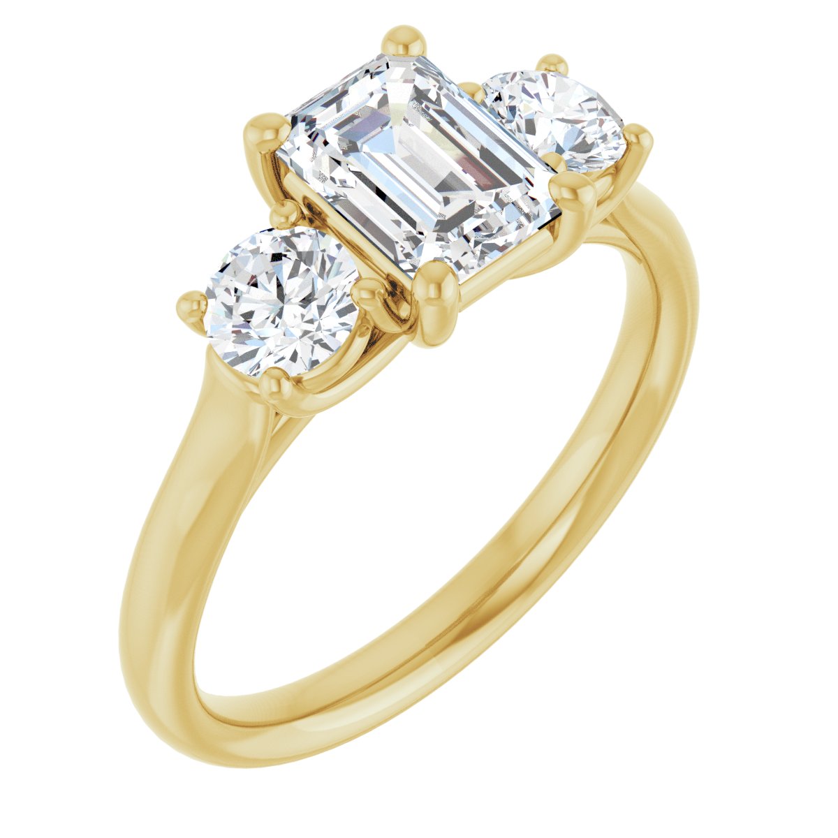 Three-Stone Engagement Ring
