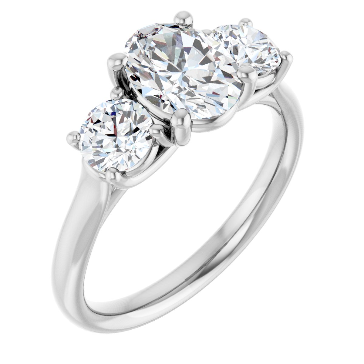 Three-Stone Engagement Ring