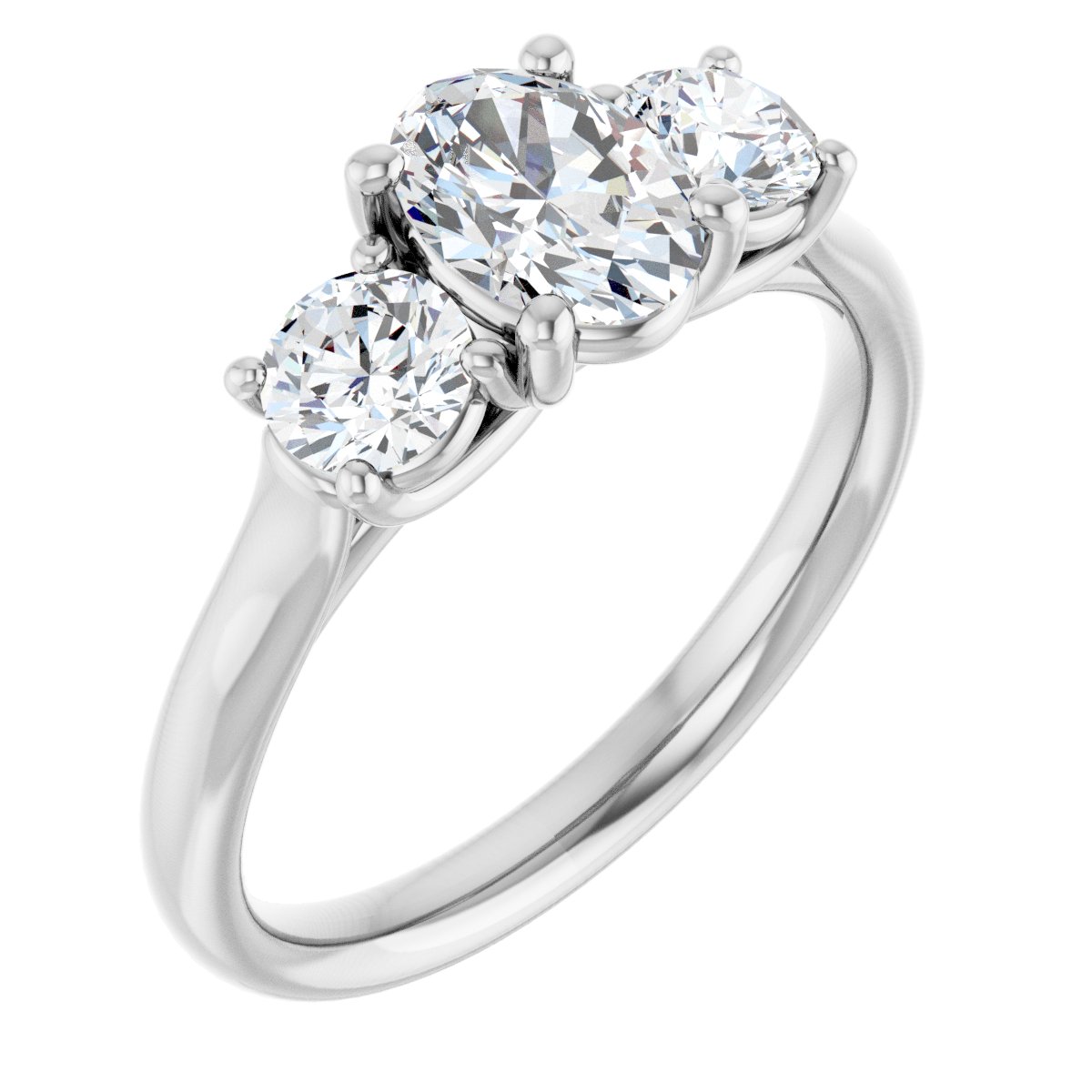 Three-Stone Engagement Ring